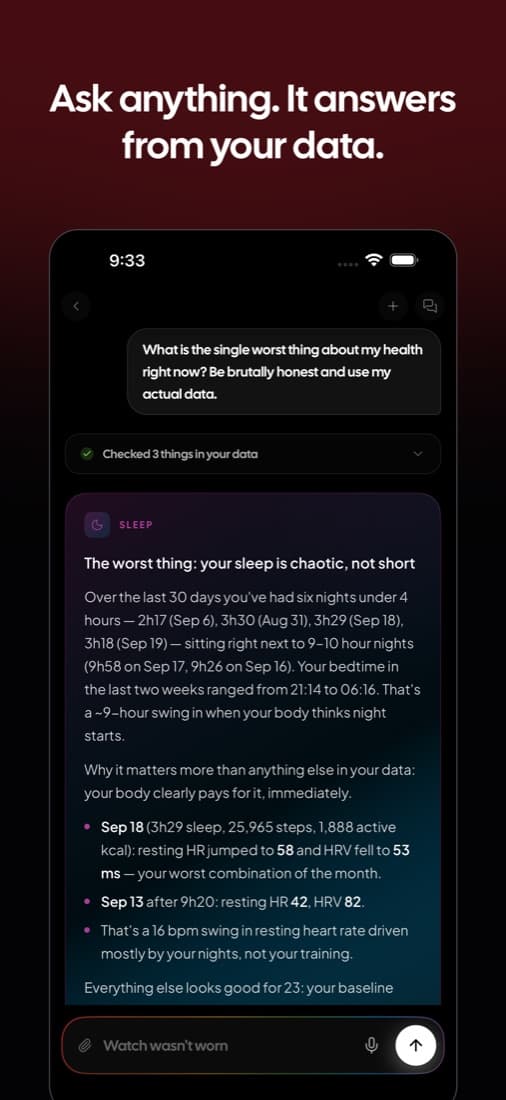 Ask about your results